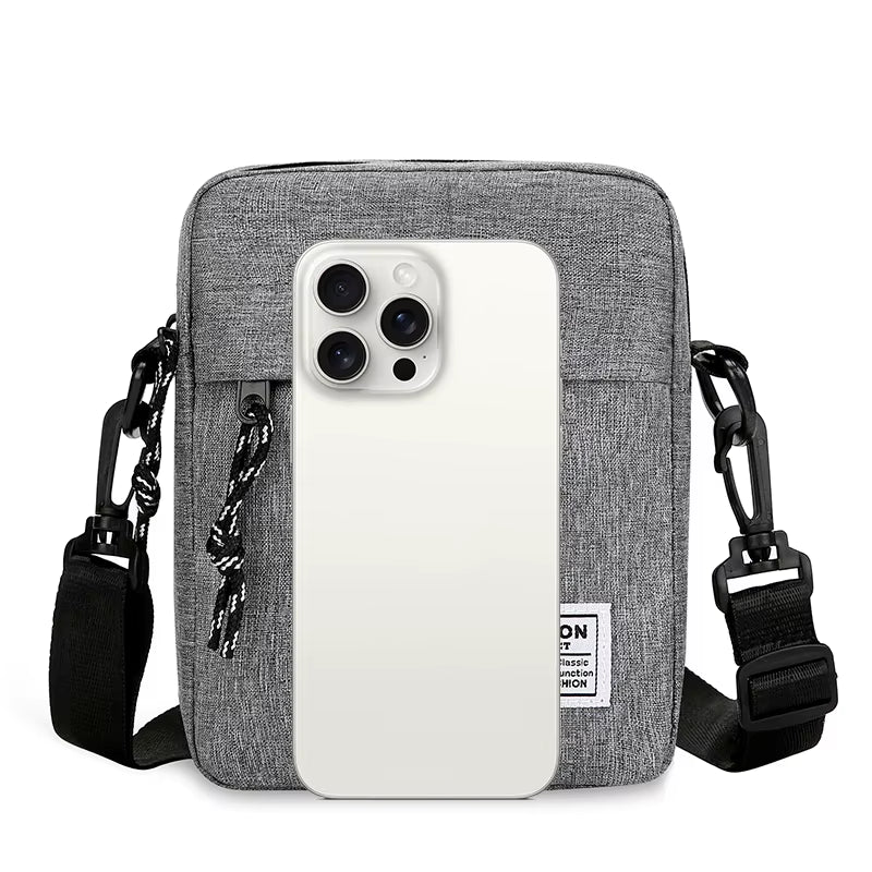 1PC Men'S Satchel Fashion Oxford Cloth Shoulder Bag Men'S Casual Diagonal Crossover Fashion Hand Machine Small Square Bag