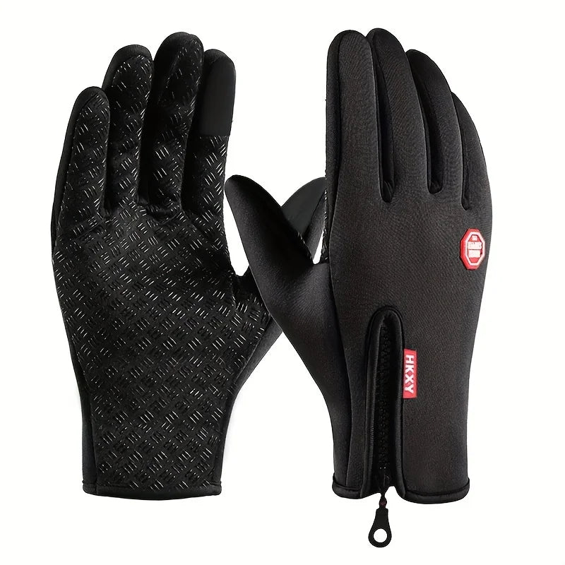Outdoor Cycling Gloves, Bicycles for Warmth and anti Slip in Autumn and Winter