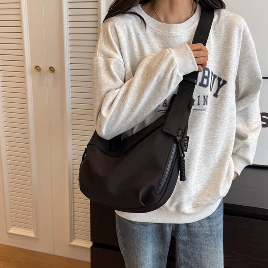 1Pcs/Lot New Style Classy Fashion Single Shoulder Bag Large Capacity Commuting Crossbody Bag Thoughtful Gift for Office Workers